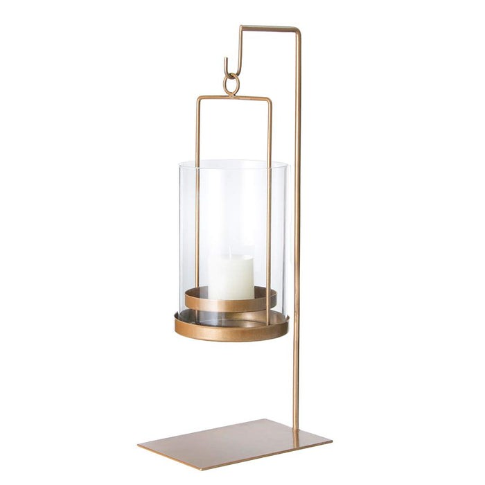 Metal Hanging Lantern Centerpiece