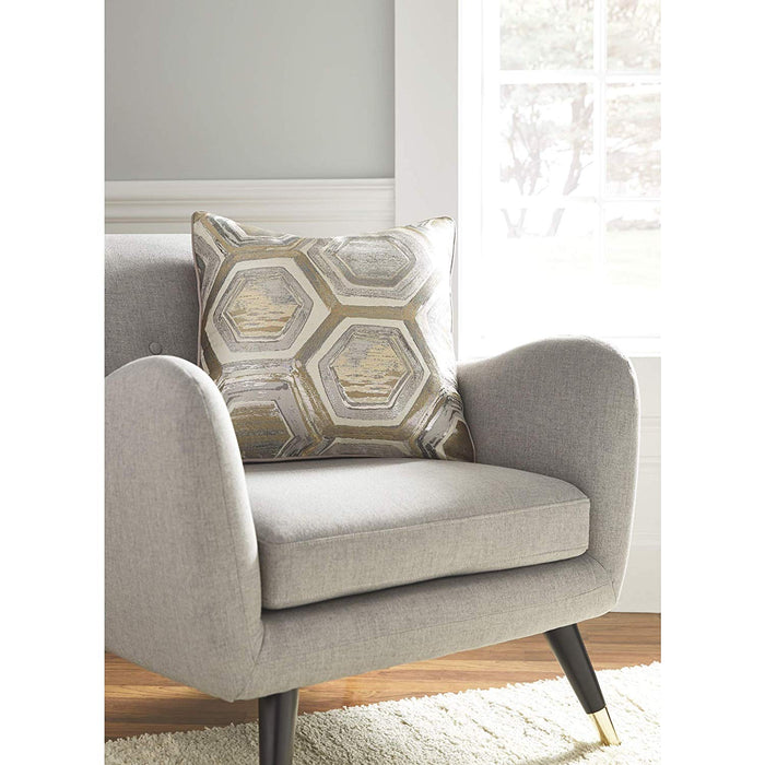 Metallic Throw Pillow