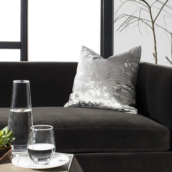Metallic Throw Pillow