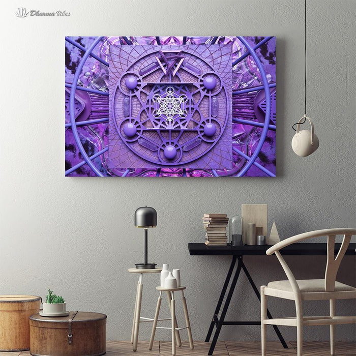 Metatron by LightWizard Visionary 1-Piece Canvas