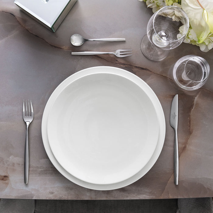 Metrochic Blanc Cake Plate 33 cm