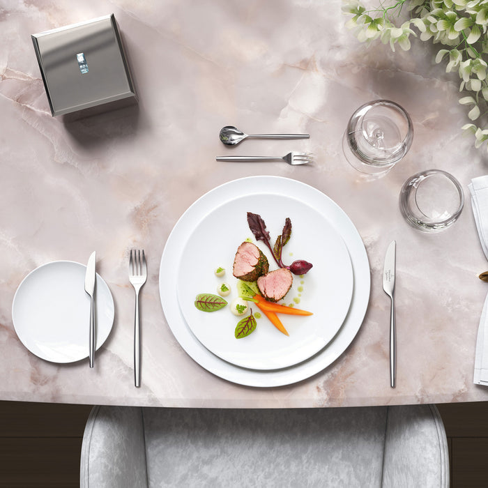 Metrochic Blanc Cake Plate 33 cm