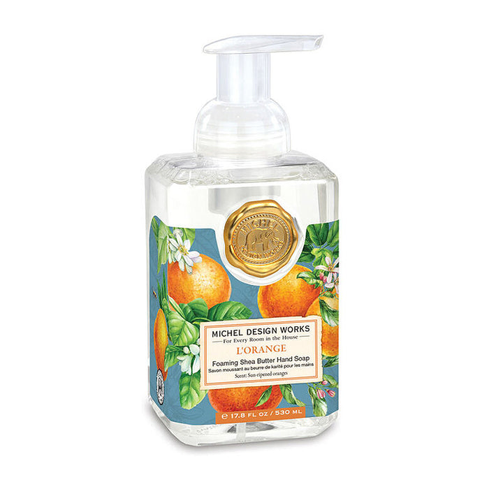 Michel Design Works Foaming Hand Soap ~ L'Orange 530ml | New Zealand Delivery | Sabato Auckland