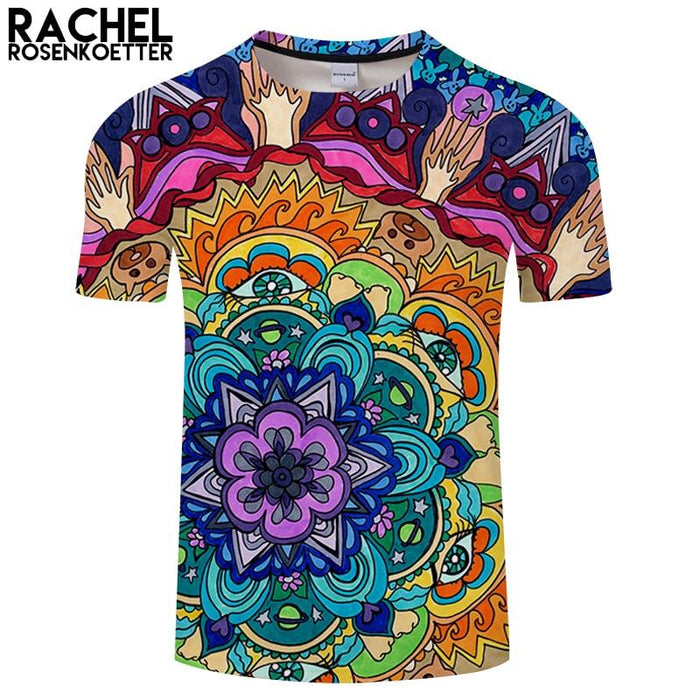 Microcosm Mandala By Rachel Rosenkoetter Yoga Shirt