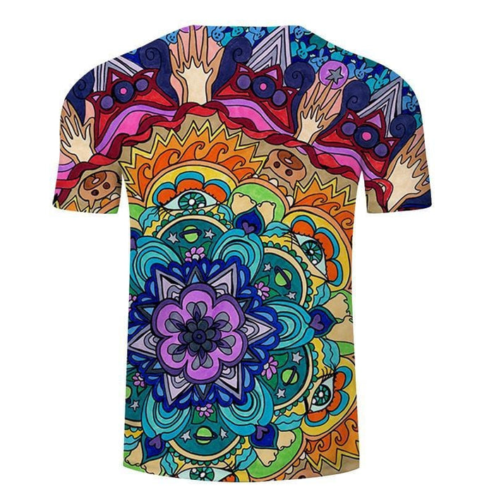 Microcosm Mandala By Rachel Rosenkoetter Yoga Shirt