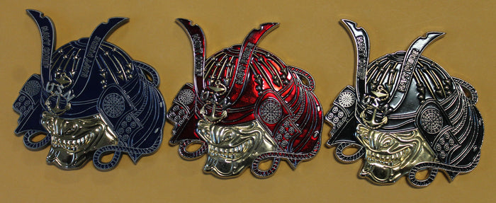 Mine Countermeasures Squadron (MCMRON) 7 Three / 3 Coin Samurai Set Navy Challenge Coin