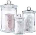 Mini Glass Apothecary Jars Set of 3