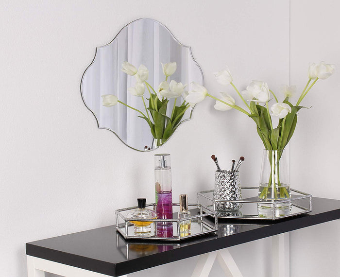Mirrored Accent Trays (2 Piece Set)