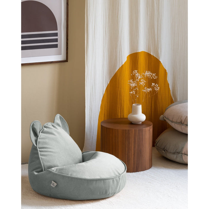 Misty Green Bear Beanbag - Rugs by Roo