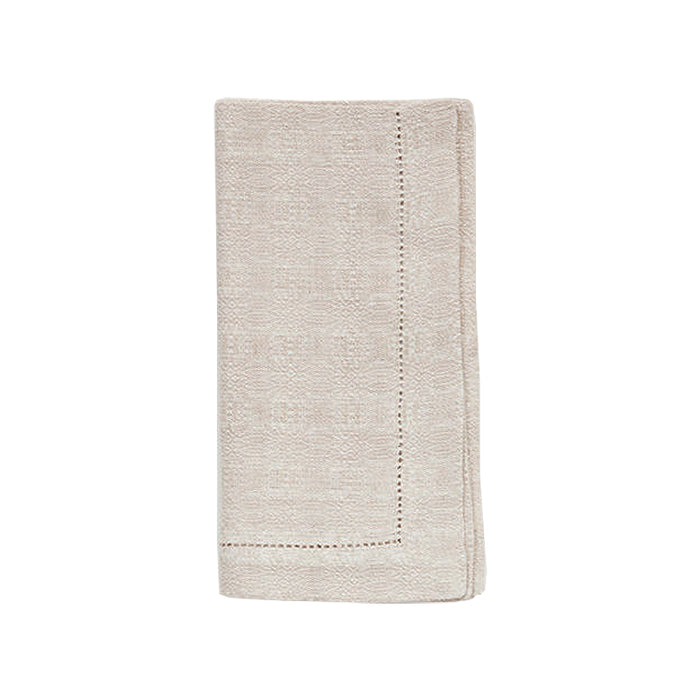 Mungo Cloverleaf Linen Napkin ~ Natural | New Zealand Delivery | Sabato Auckland