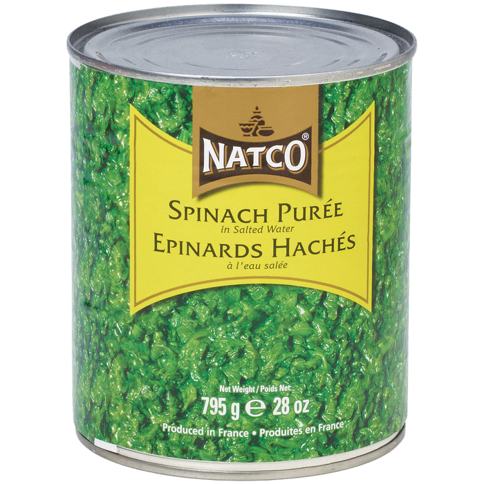 Natco Spinach Puree 794g, 12 Count