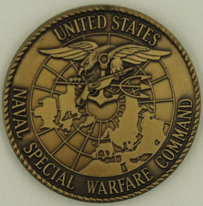 Naval Special Warfare Command SEAL Navy Challenge Coin