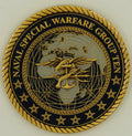 Naval Special Warfare Group 10/Ten SEAL Navy Challenge Coin