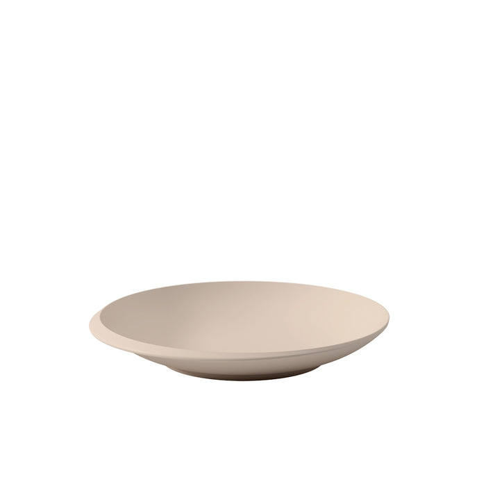 Newmoon Beige Bowl Flat 25 cm