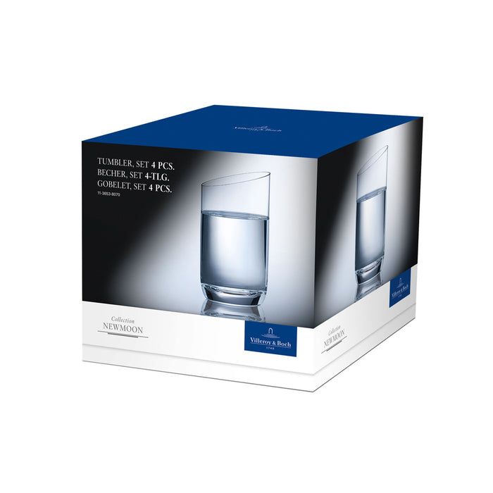 Newmoon Glasses 200 ml, Set Of 4