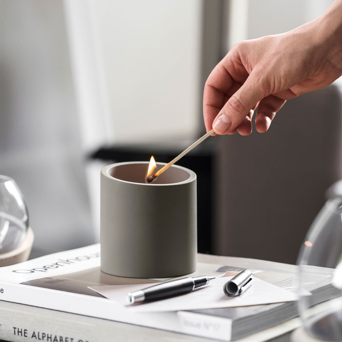 Newmoon Home Frag.Candle Taupe Fantasy