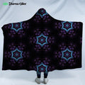 Night Session Visions 2 by Cameron Gray Hooded Blanket