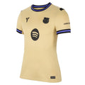 Nike Women’s Barcelona 25/26 Soccer Away Jersey (Team Gold/Persian Violet/Black) | SoccerWearhouse