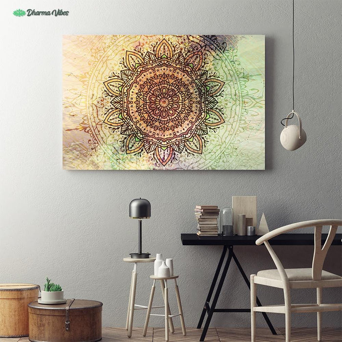 Nirvana Mandala by McAshe 1-Piece Canvas