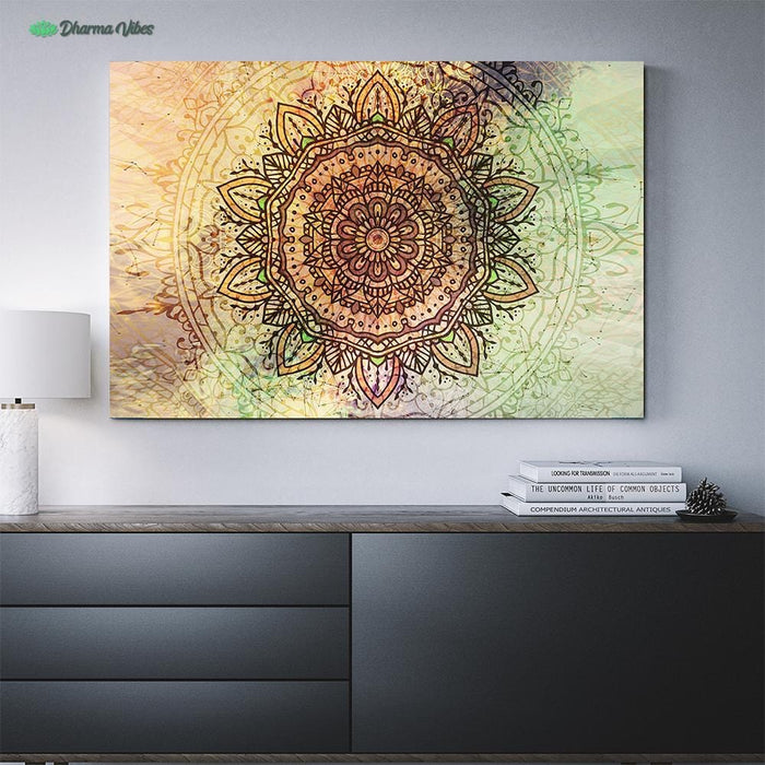 Nirvana Mandala by McAshe 1-Piece Canvas