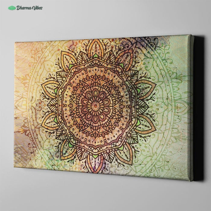 Nirvana Mandala by McAshe 1-Piece Canvas