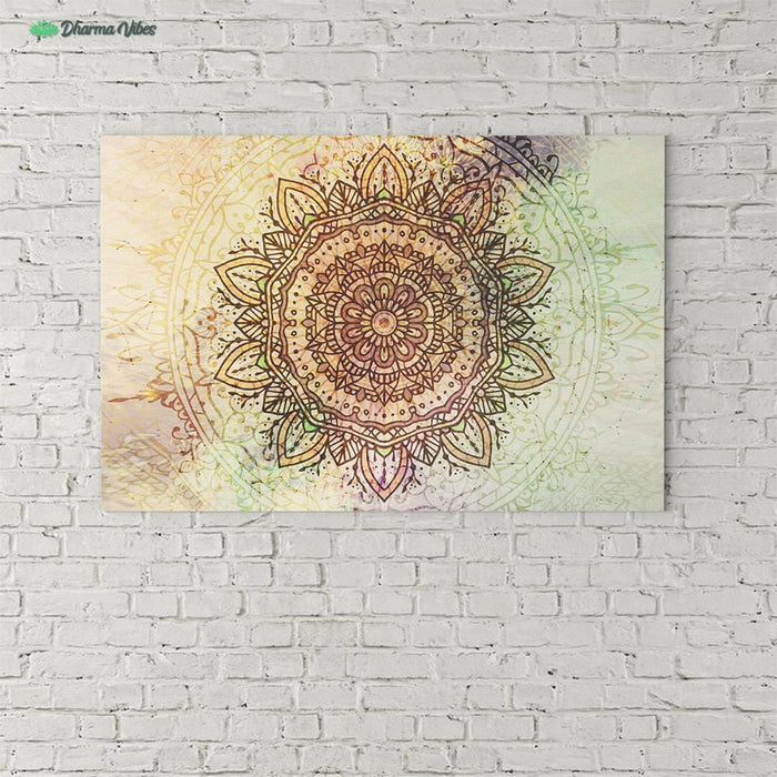 Nirvana Mandala by McAshe 1-Piece Canvas