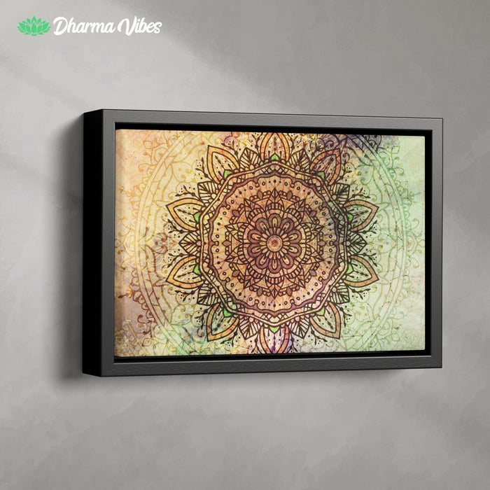 Nirvana Mandala by McAshe 1-Piece Canvas