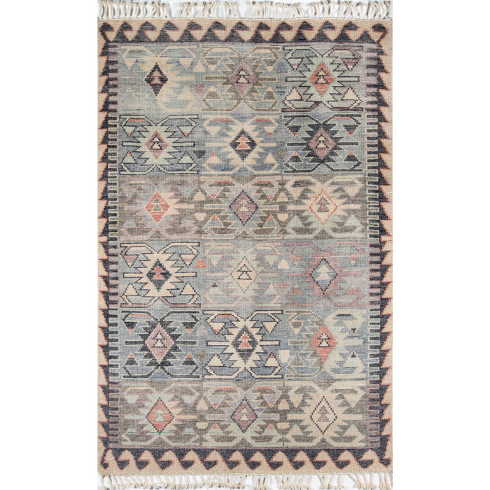Rugs by Roo | Momeni Nomad Blue Area Rug-NOMADNOM-1BLU2030