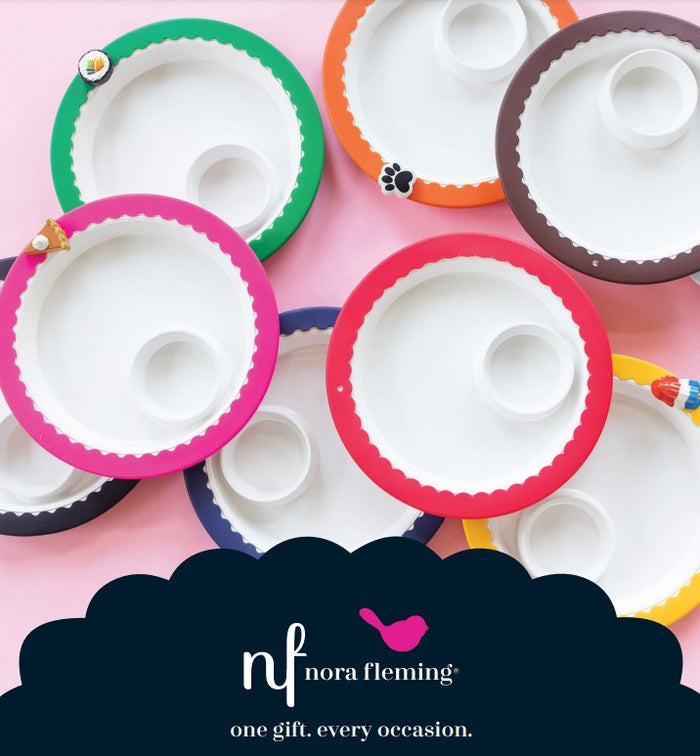 nora fleming melamine round Band Together