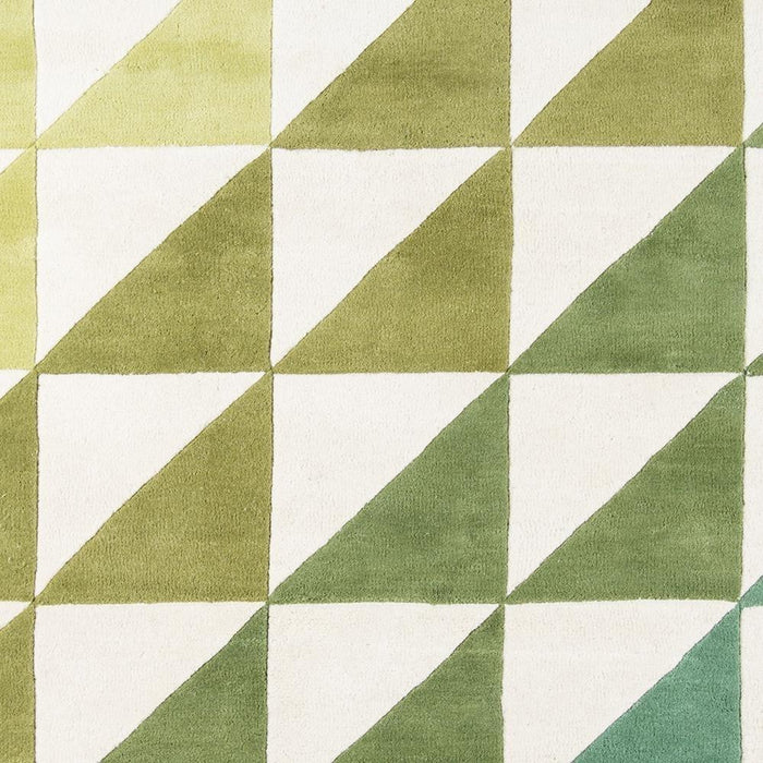 Rugs by Roo | Momeni Novogratz Delmar Agatha Side Triangle Lime Area Rug-DELMADEL-6LIM2380