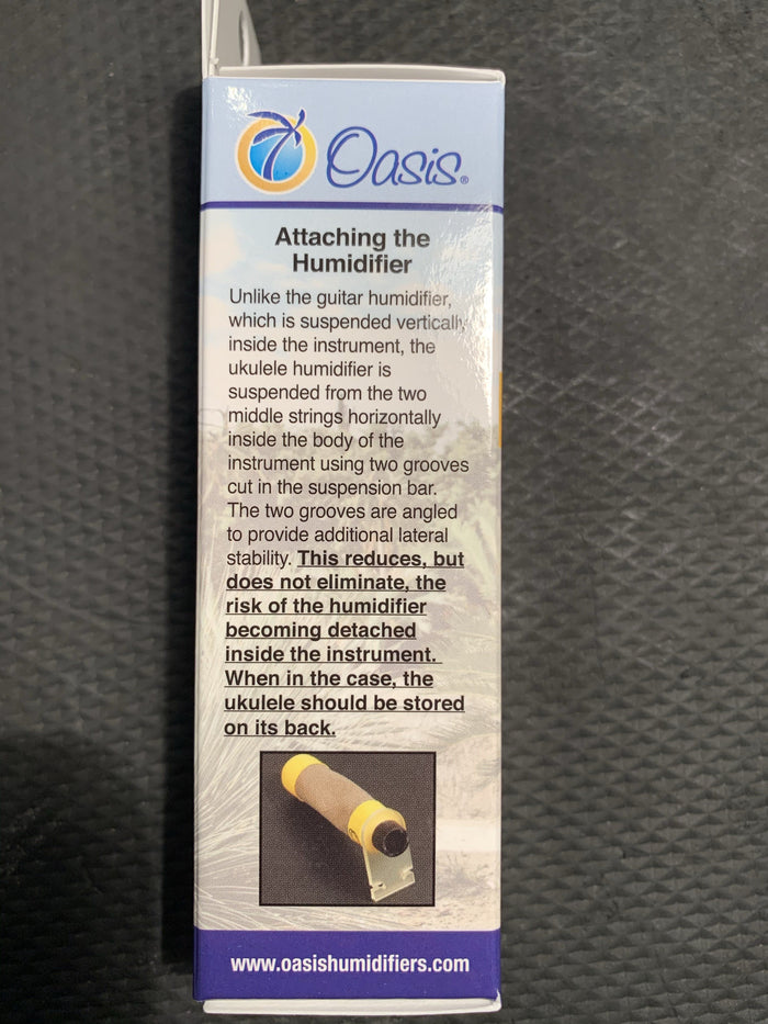 Oasis Ukulele Humidifier + OH-32 - For Extremely Dry Conditions - Aloha City Ukes