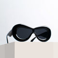 Obsidian Black Groovy Glare Kids' Sunglasses
