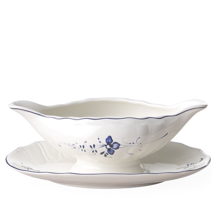 Old Luxembourg Sauce Boat With Stand 200