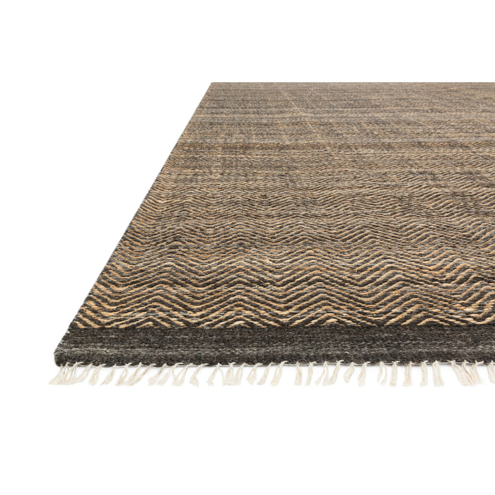 Rugs by Roo Loloi Omen Mocha Area Rug in size 5' 0" x 7' 6"