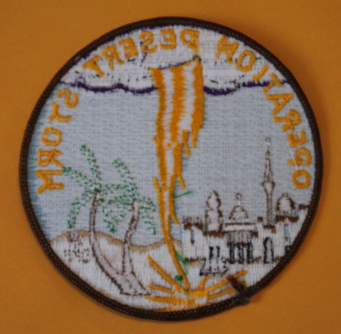 Operation DESERT STORM Iraq Veteran Jacket Patch / Motorcycle / Bike
