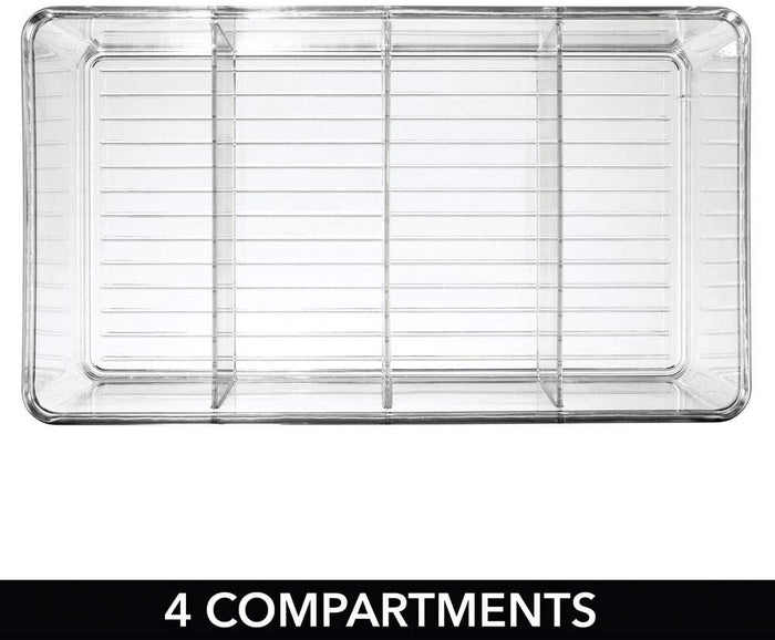 Organizer Bin Box - 4 Divided Sections