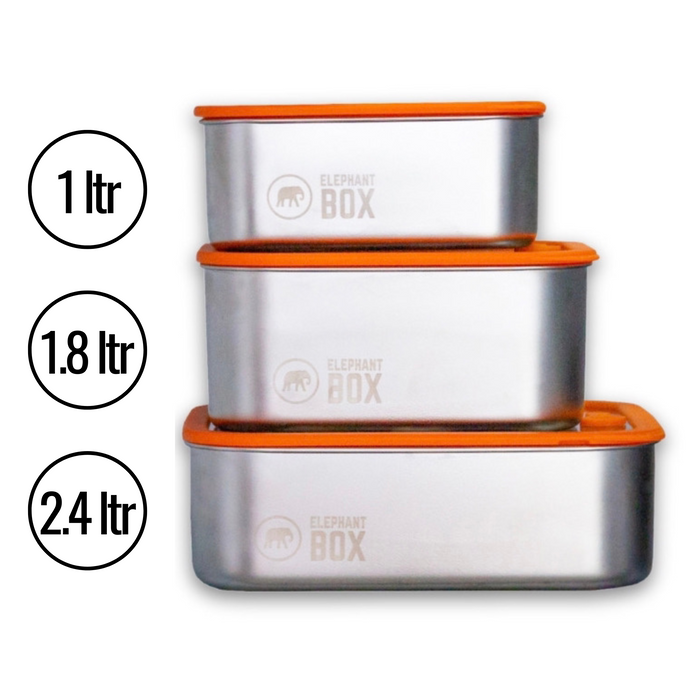 Original Style Prep & Store Food Containers - Set of 3