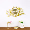 Ornate Gingko Vine Wall Clock Wall Clocks June Trading
