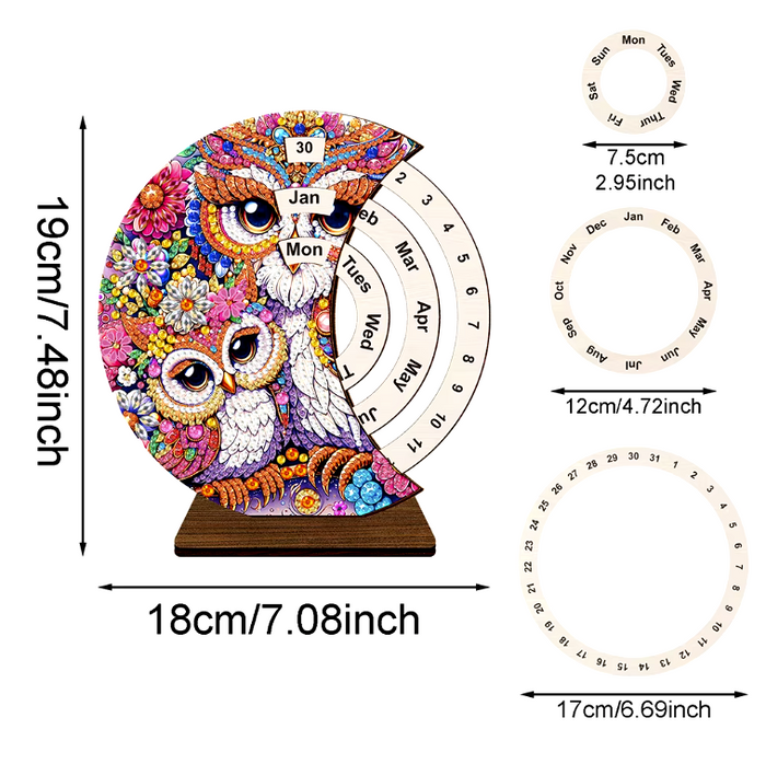 Our Lady Diamond Painting Perpetual Calendar