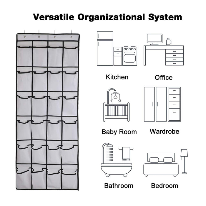 Over The Door Shoe Organizer