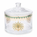 Palm Small Candy box with cover 13cm