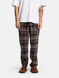 Pantalon Elepants Escoces 301 Viyela Negro Naranja
