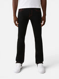 Pantalon Jean True Religion Ricky Straight Negro Rojo