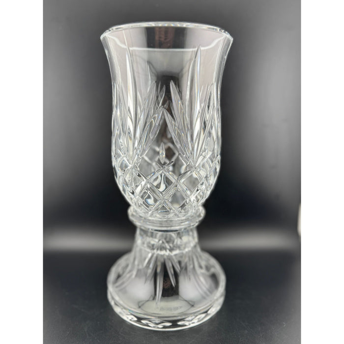 PartyLite Savannah 2-Piece Crystal Hurricane Lamp