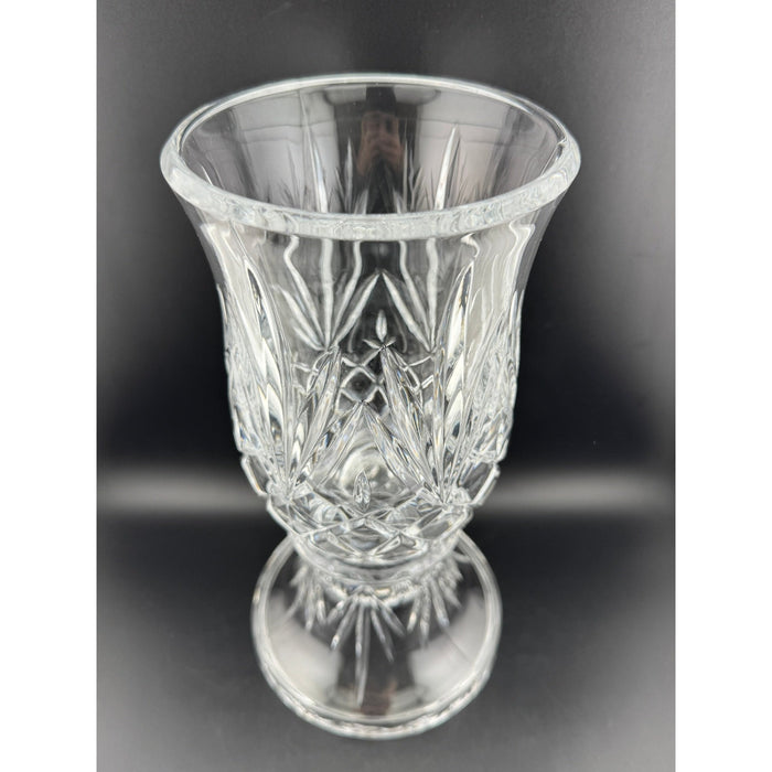 PartyLite Savannah 2-Piece Crystal Hurricane Lamp