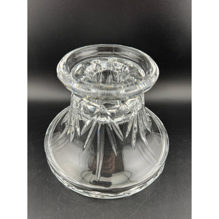 PartyLite Savannah 2-Piece Crystal Hurricane Lamp