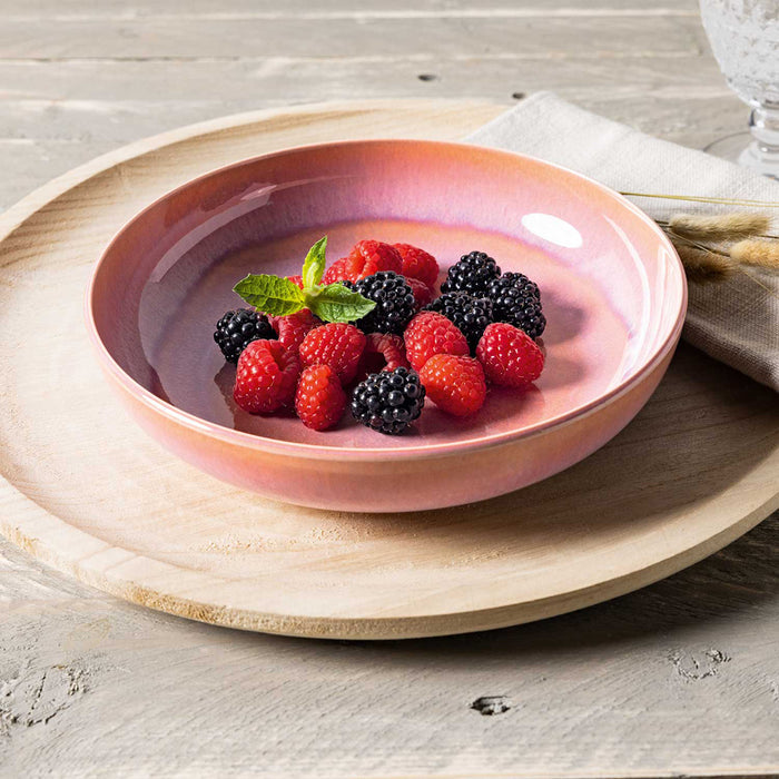 Perlemor Coral Pasta Bowl 22cm