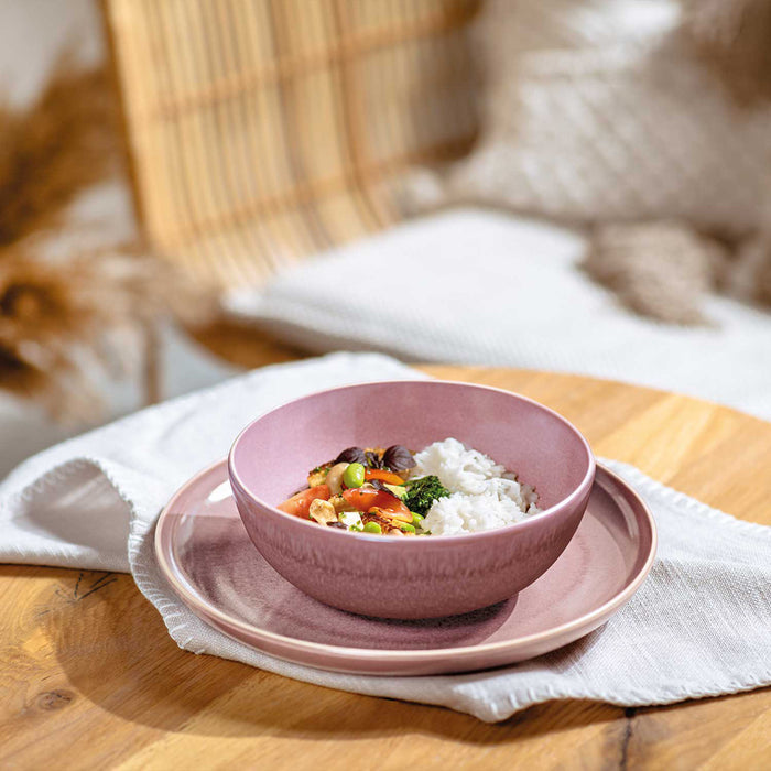 Perlemor Coral Salad Plate 24cm