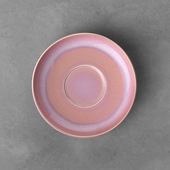 Perlemor Coral Saucer for Coffee Cup 16 cm