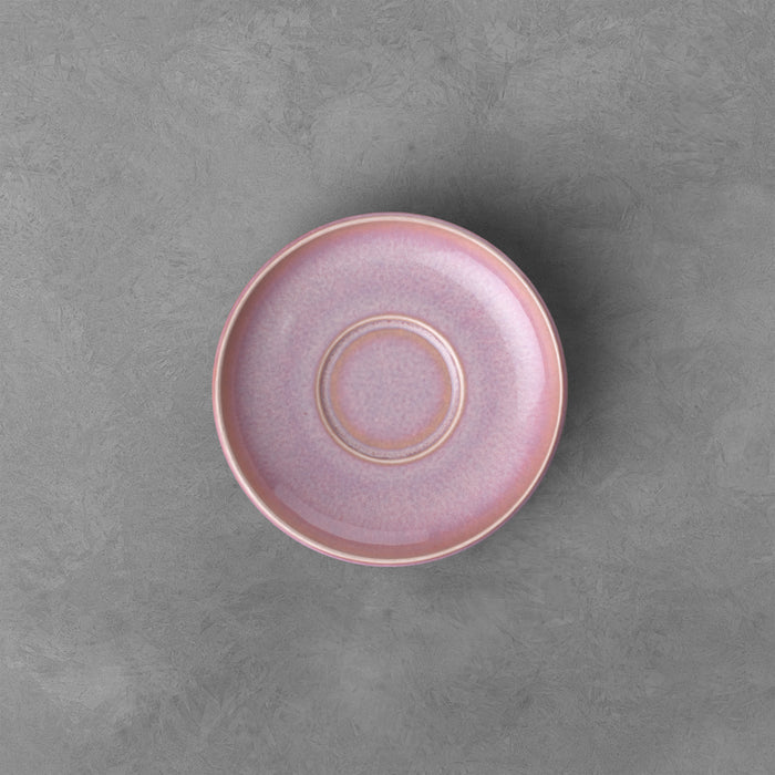 Perlemor Coral Saucer for Espresso Cup 12 cm